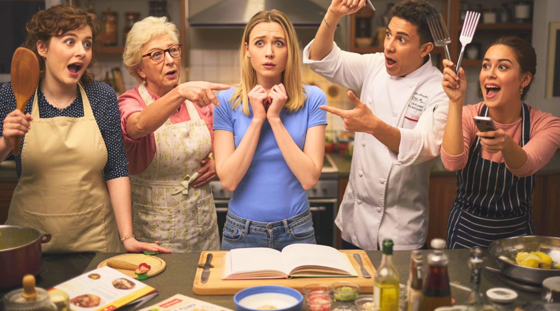 Beginner cook overwhelmed by conflicting kitchen advice from different people
